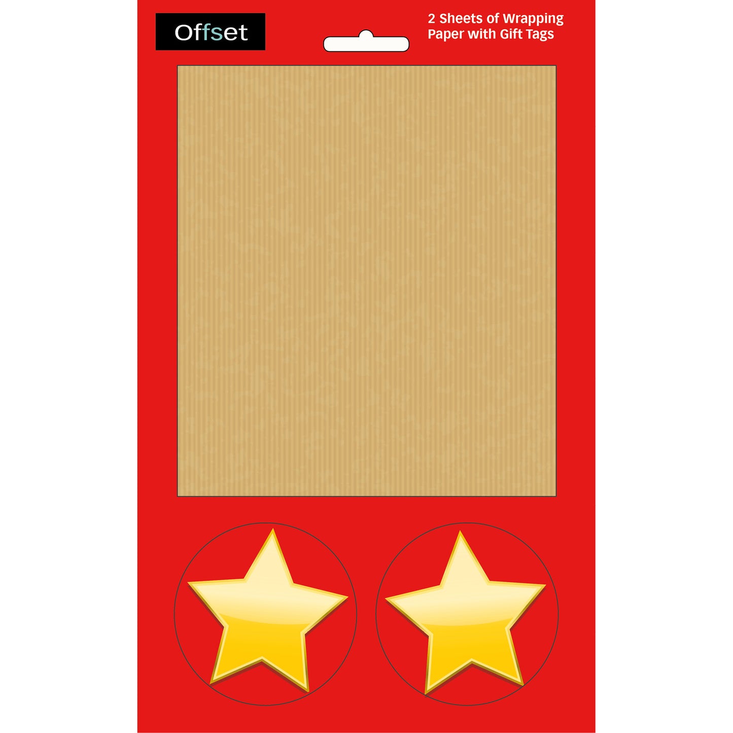 Christmas Gift Wrap Pack - Kraft paper and Tags