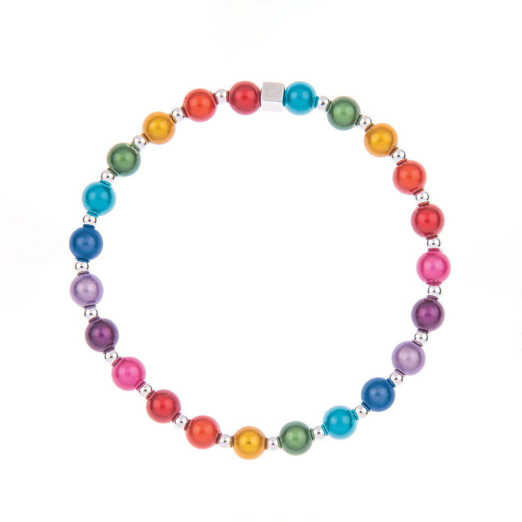 Rainbow Glow Bracelet by Carrie Elspeth