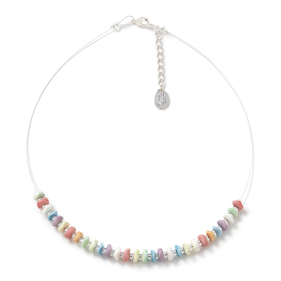 Summer Agate Waves Links Necklace by Carrie Elspeth