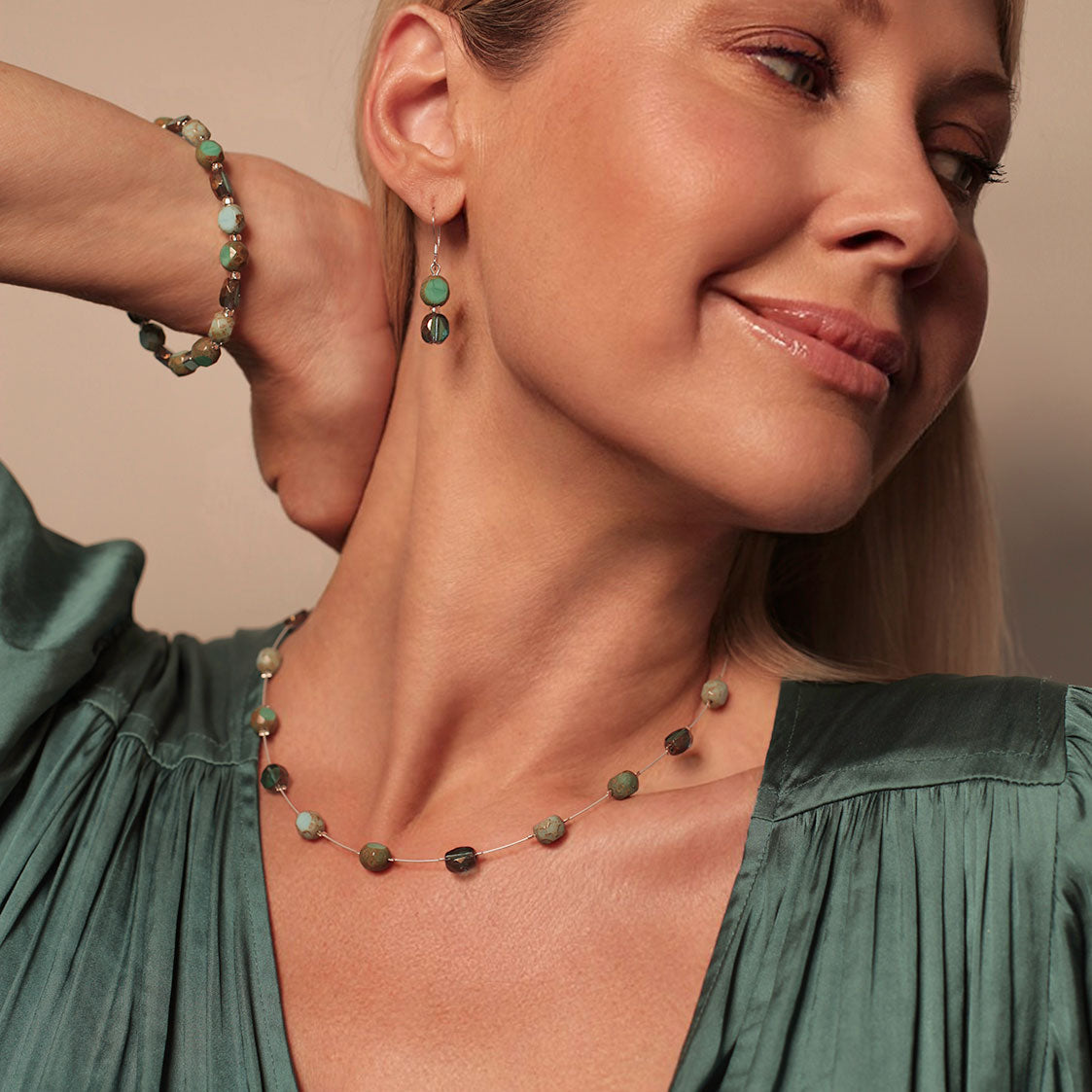 Ocean Bohemian Necklace by Carrie Elspeth