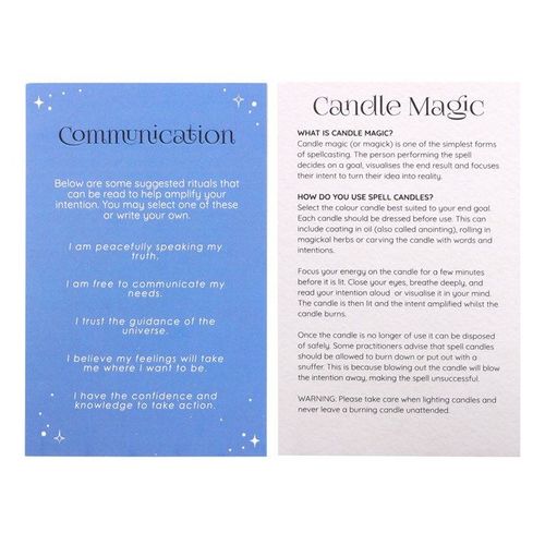 Pack of 12 Communication Candles