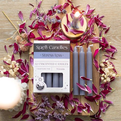 Pack of 12 Stress Less Candles