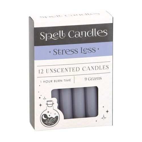 Pack of 12 Stress Less Candles