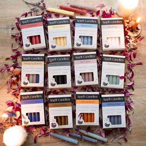 Pack of 12 Stress Less Candles