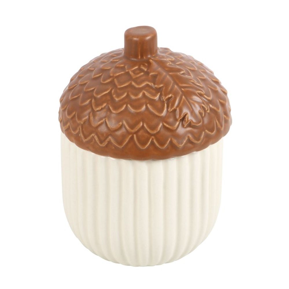 Acorn Ceramic Storage Jar