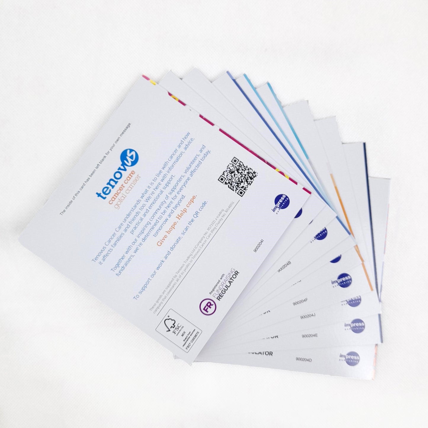 10 Assorted Blank Greetings cards - Multipack