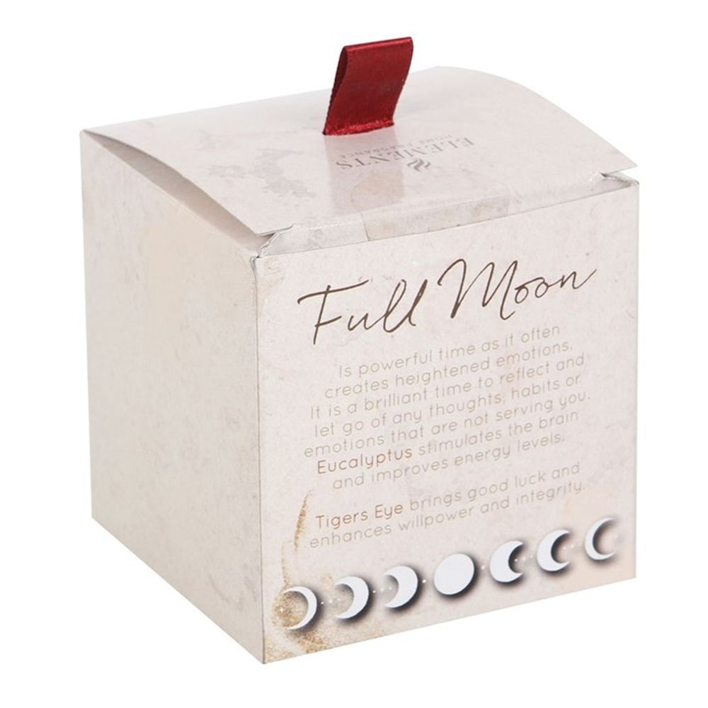 Manifestation Eucalyptus Candle with Tiger's Eye