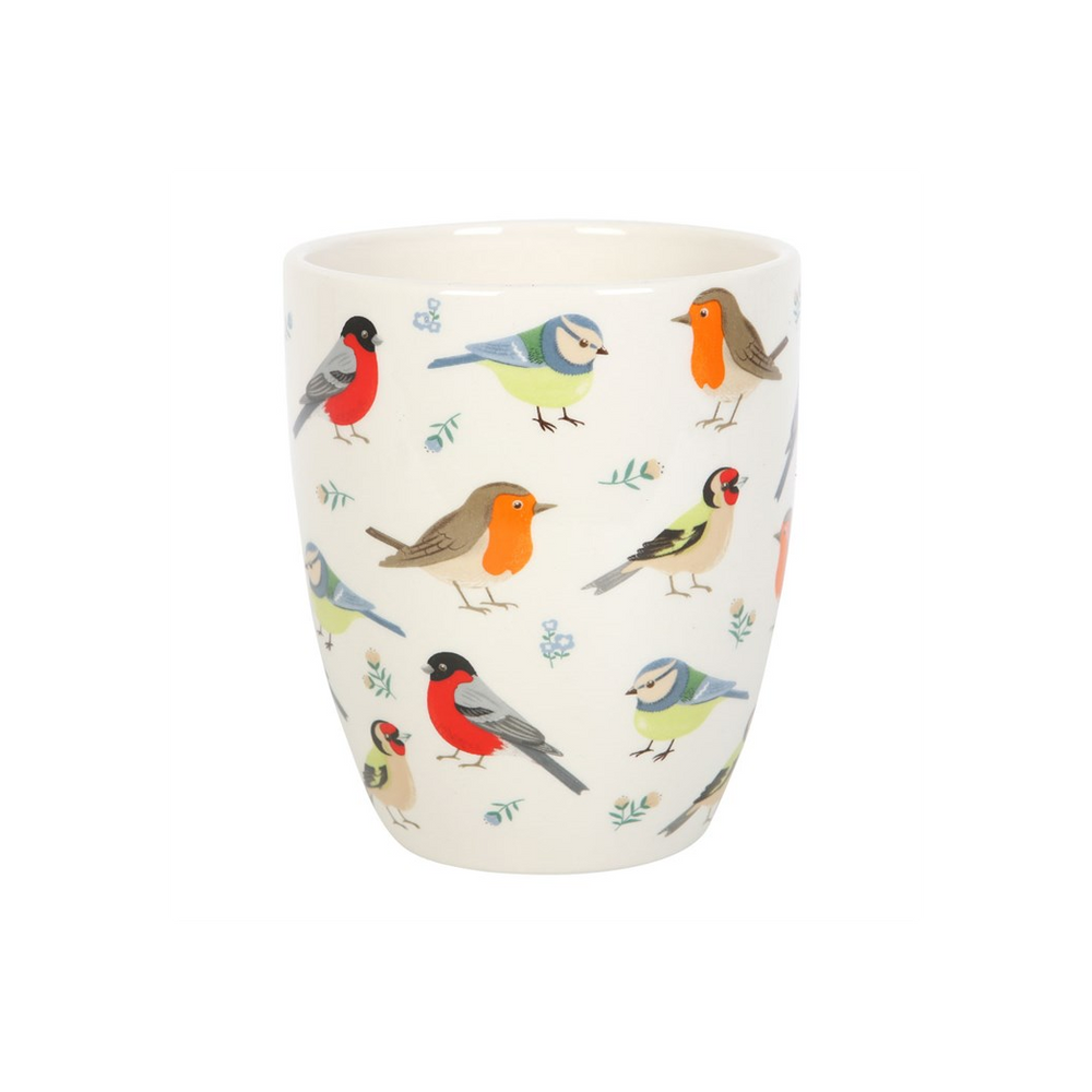 British Garden Birds Ceramic Plant Pot