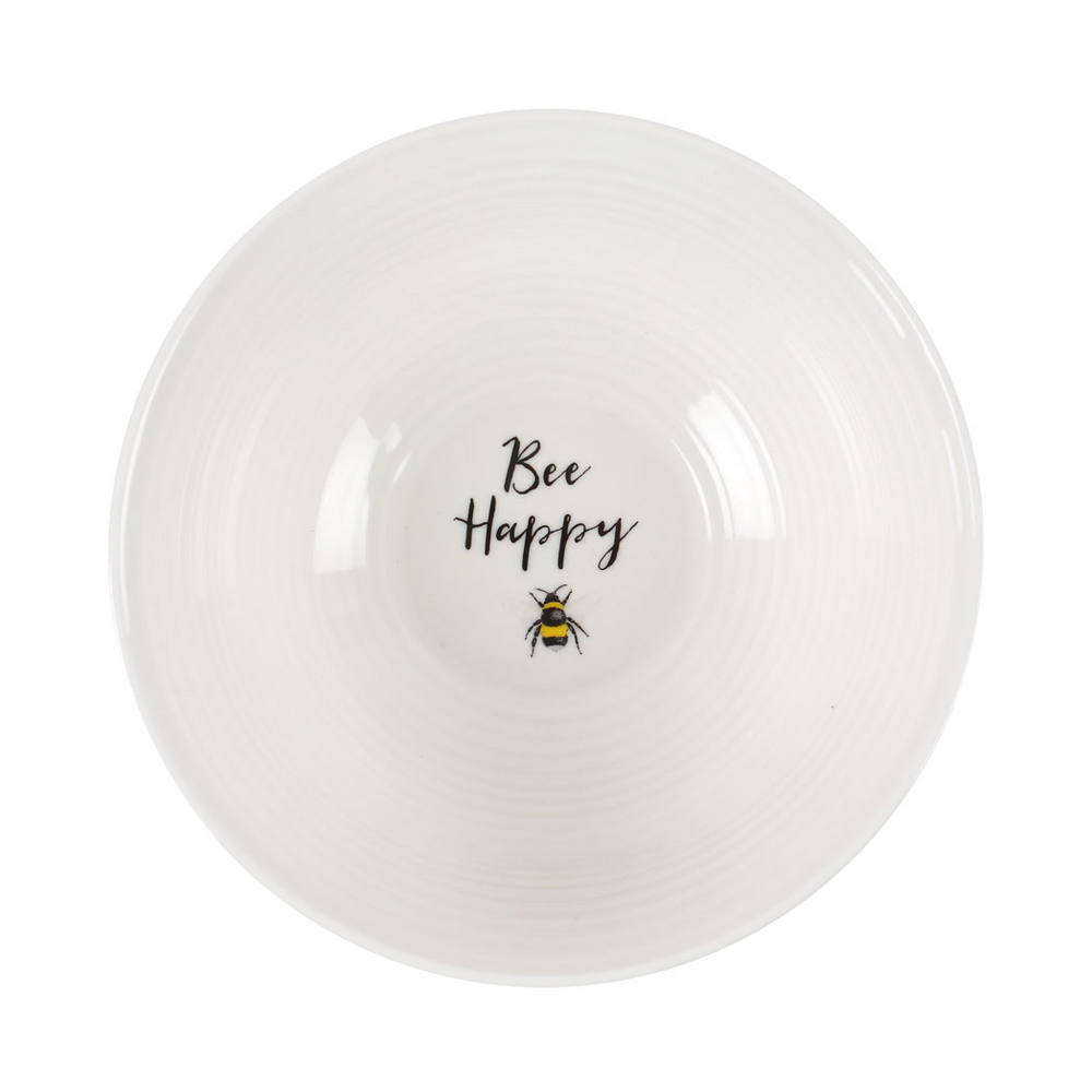 Bee Happy Ceramic Bowl