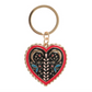 Folk Heart Keyring