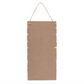 Winter Wonderland Checklist Hanging Sign