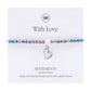 "With Love" Sentiments Bracelet by Carrie Elspeth