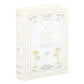 White Book Shaped Storage Box