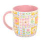 Floral Patchwork Print Mug