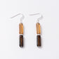 Elements Beaded Earthy Brown Autumn Mix Earrings by Carrie Elspeth