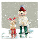 Winter Ready Christmas Cards English Greeting Pack of 10