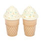 Ice Cream Cone Salt and Pepper Shakers