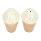 Ice Cream Cone Salt and Pepper Shakers