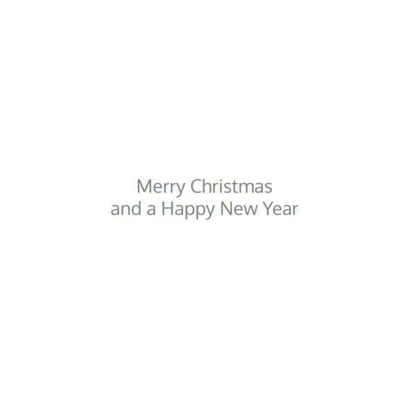 Winter Ready Christmas Cards English Greeting Pack of 10