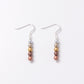 Rainbow Pearl Metallic Earrings by Carrie Elspeth