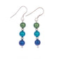 Rainbow Glow Earrings- 3 colours- by Carrie Elspeth
