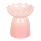 Pink Water Lily Oil Burner and Wax Warmer