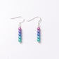 Rainbow Pearl Bright Tones Earrings by Carrie Elspeth
