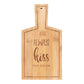 Kiss the Cook Small  Bamboo Serving Board