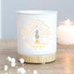White Tree of Life Cut Out Oil Burner