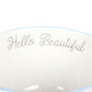 Hello Beautiful Ditsy Floral Print Mug with Butterfly