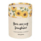 You Are My Sunshine Candle with 3D Sunflower