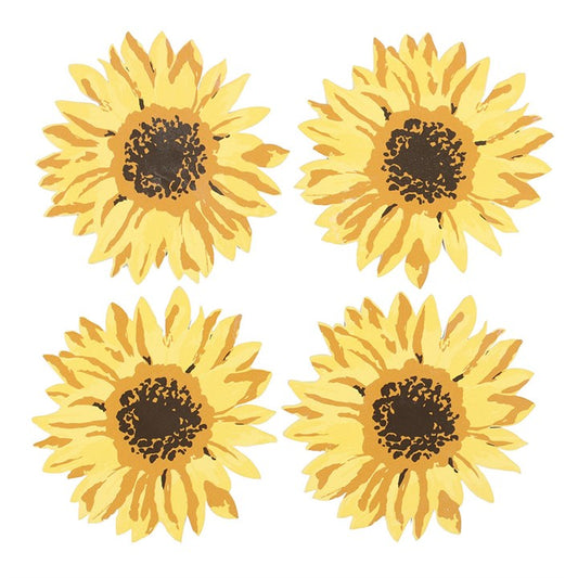 Sunflower Coaster Set of 4