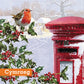 At the Village Postbox Christmas Cards Welsh Cymraeg Greeting Pack of 10