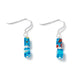 Turquoise Millefiore Cubes Earrings Earrings by Carrie Elspeth