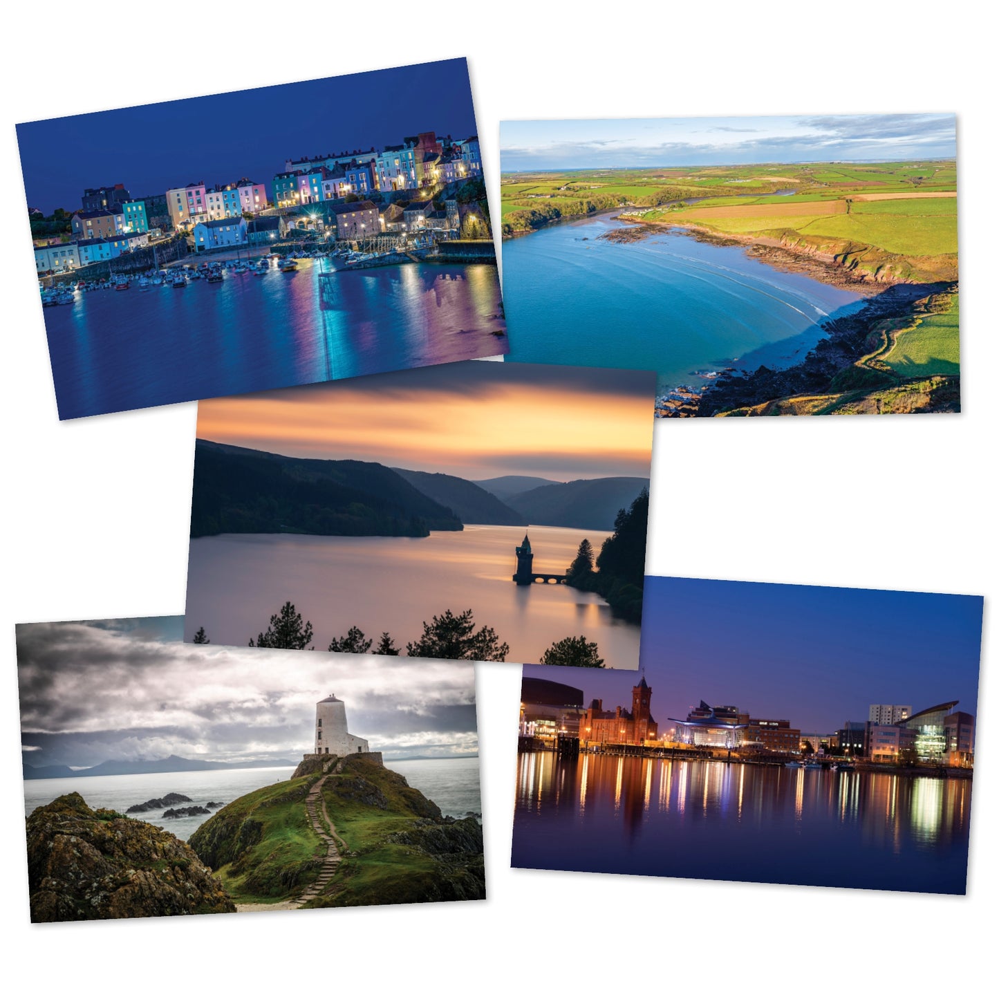 Celebrating Wales Blank Assorted Cards Pack of 5