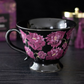 Dark Romance Floral Print Teacup
