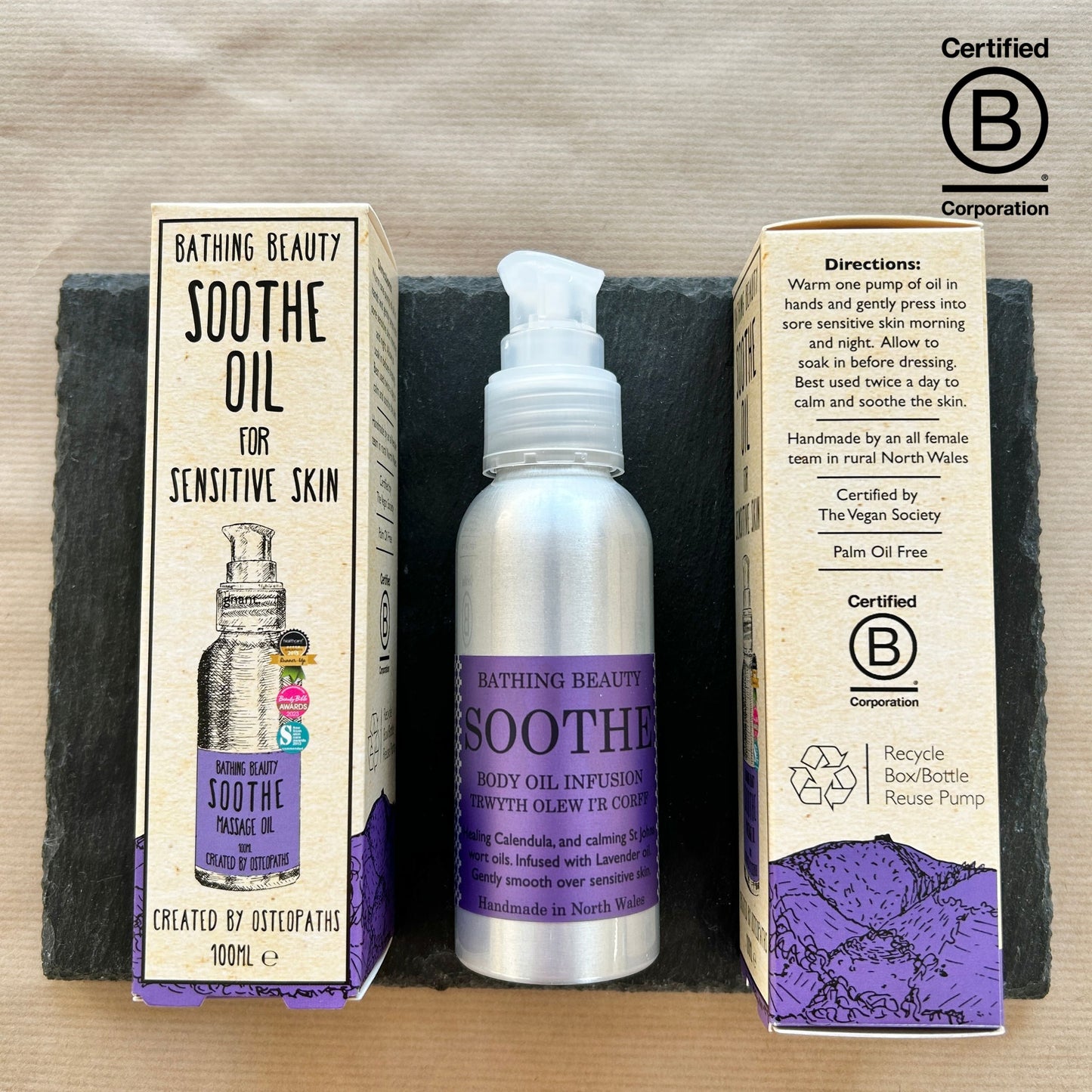 Soothe Body Oil - 100ml - Bathing Beauty