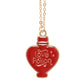 Love Potion Enamel Necklace Card