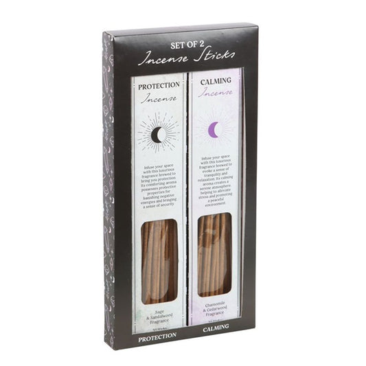 Set of 2 Calming & Protection Incense Stick Sets