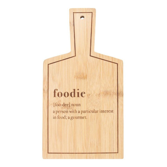 Foodie Small Bamboo Serving Board