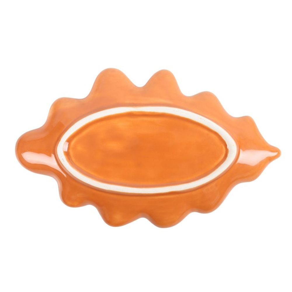 Orange Leaf Dish