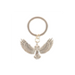 Night Owl Metal Keyring