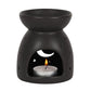 Black Mystical Moon Cut Out Oil Burner