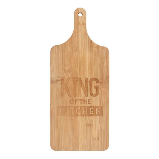 King of the Kitchen Small Bamboo Chopping Board