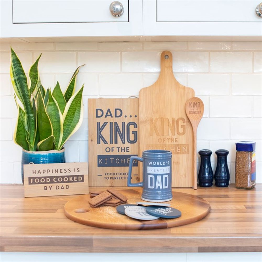 King of the Kitchen Small Bamboo Chopping Board