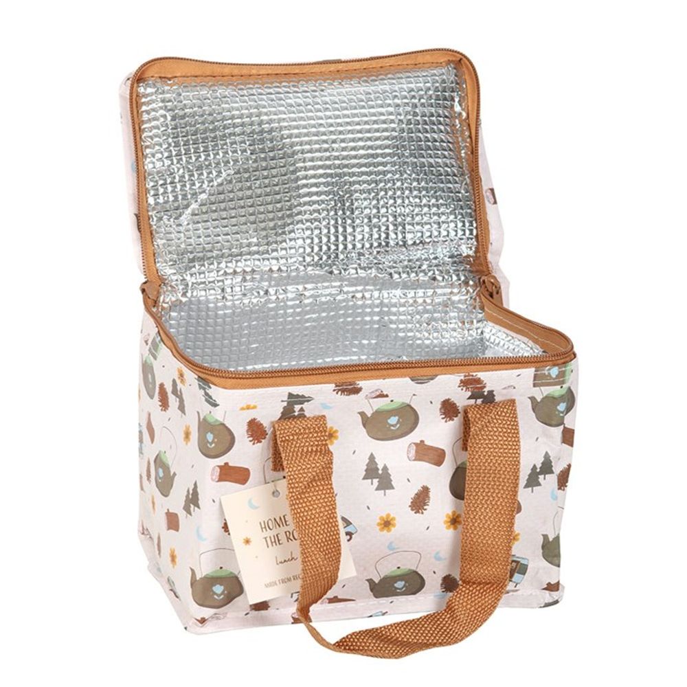 Home on the Road Camping Print Lunch Bag