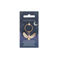 Night Owl Metal Keyring