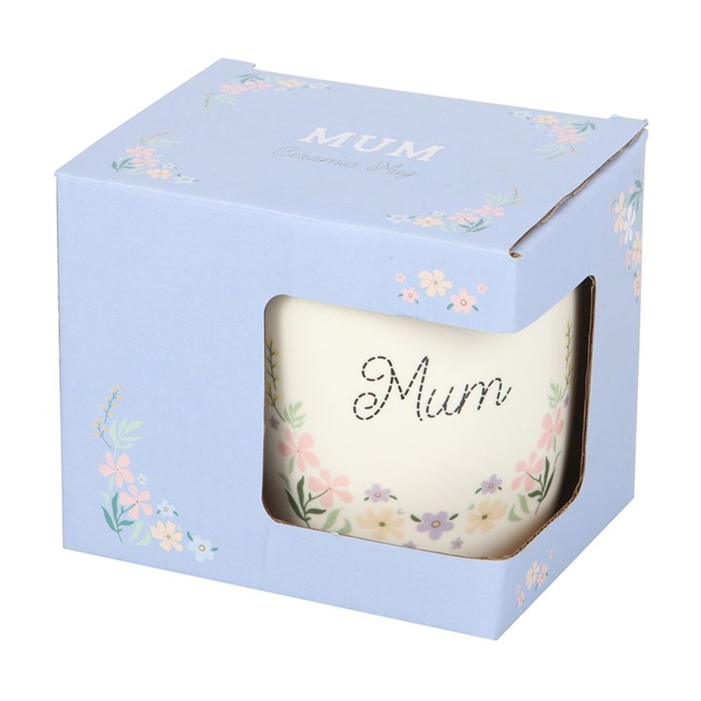 Mum Pastel Floral Mug