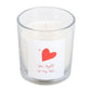 You Light Up My Life Strawberry Scented Candle