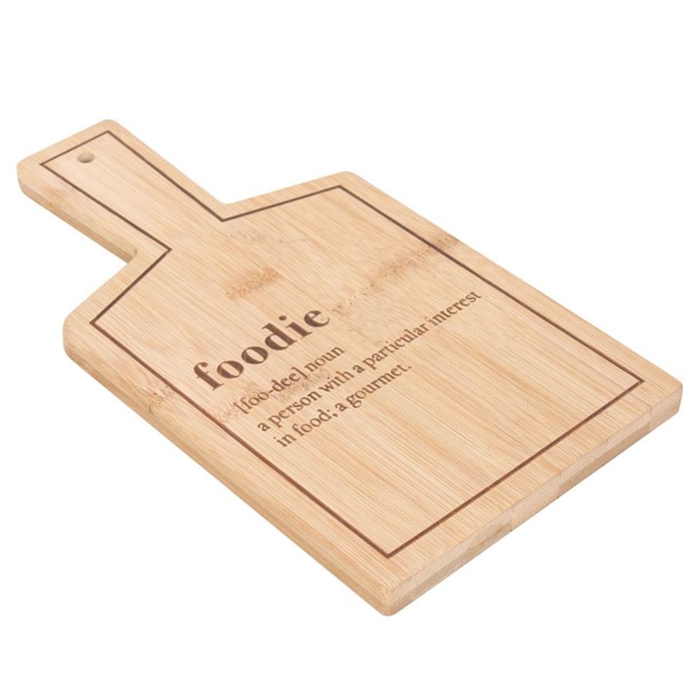 Foodie Small Bamboo Serving Board